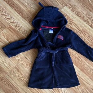 GAP Kids Dark Blue Batman Hooded Robe